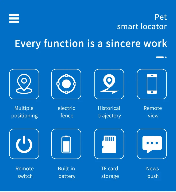 With Gps Tracker Pet Collar Waterproof Anti-Lost Dog Collar For Dogs Cats Outdoor Long Standby Footprint Tracking Locator Items